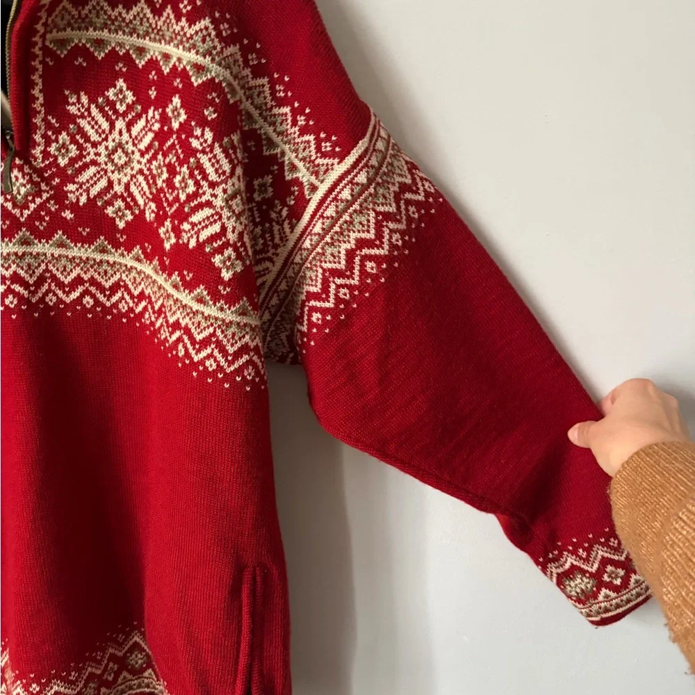 Dale Of Norway Icelandic 1/4 Zip Ski Sweater - Picture 4 of 9